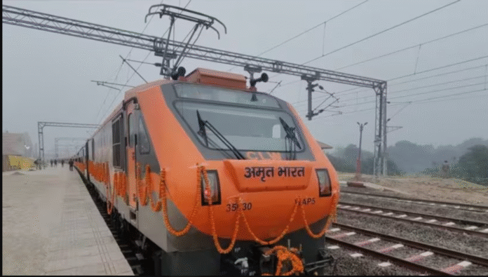 Indian Railway and Amrit Express