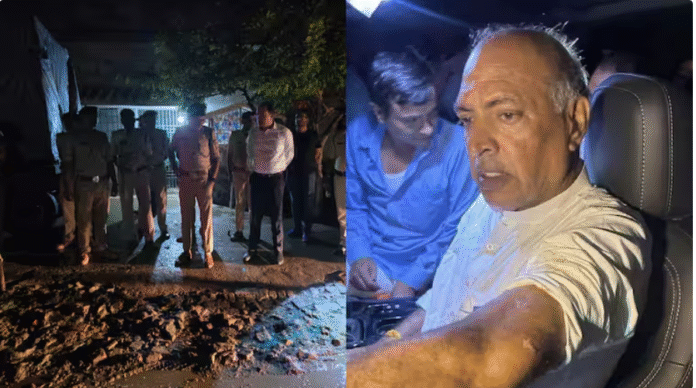 Attack on HAM MLA Anil Kumar's convoy