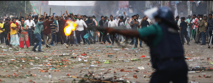 People of Bangladesh are angry