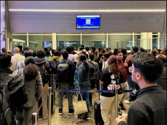 Waiting halls become airports of disbelief