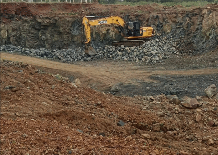 Jabalpur land mining case