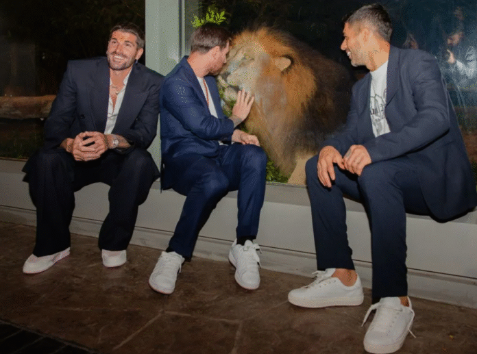 Lionel messi vantara visit