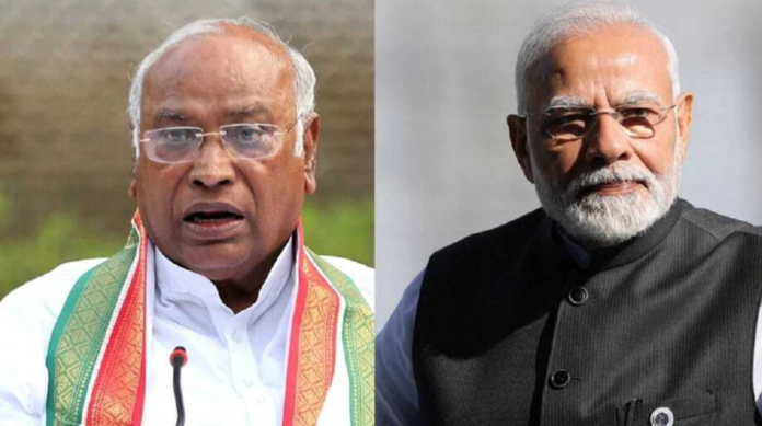 Kharge targeted PM Modi