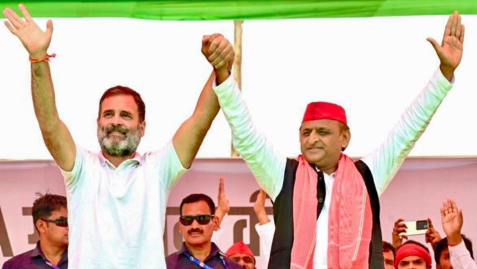 Rahul Gandhi and Akhilesh Yadav