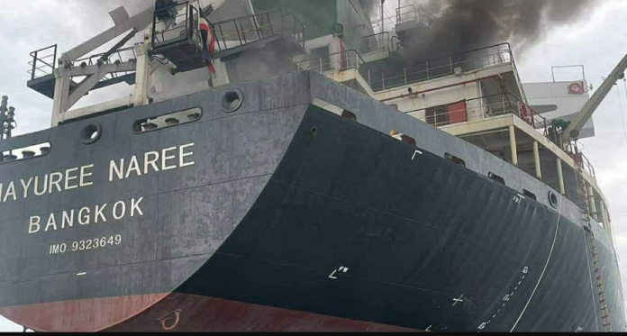 Attack on Indian-flagged ship