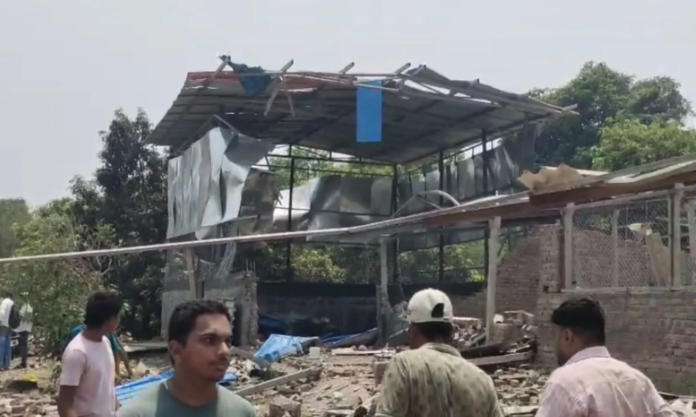 Palghar firecracker factory blast: Death, injury