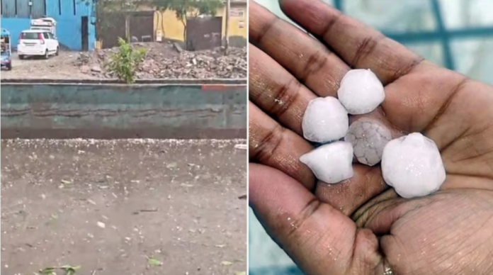 Sudden heavy rain in NCR