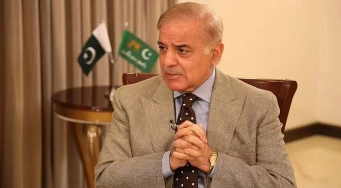 Pakistan's Prime Minister Shahbaz Sharif