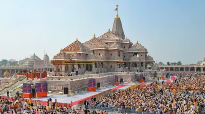 Demand for FIR in Ayodhya Ram Mandir offering theft case.