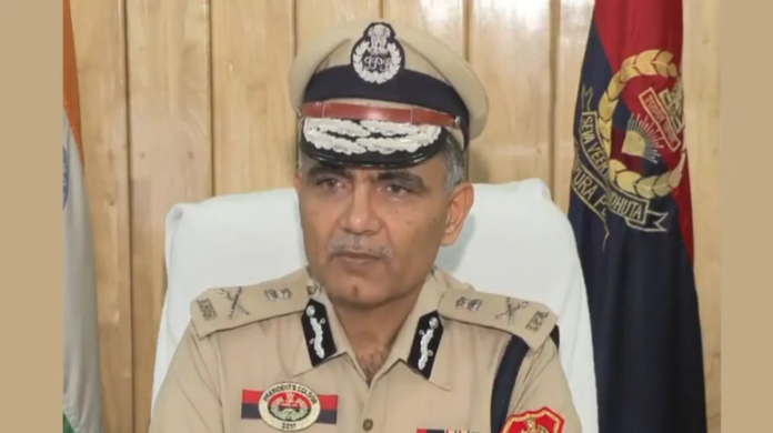Suspicious death of Tripura DGP