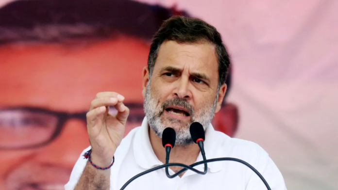 Rahul Gandhi's claim in the Lok Sabha